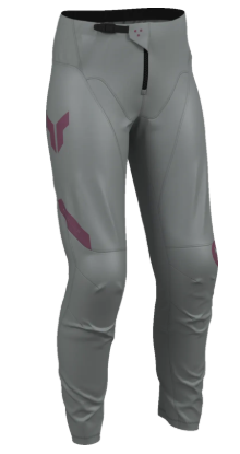 Дамски мотокрос брич  THOR  RIDEMODE MENACE PURPLE/GREY