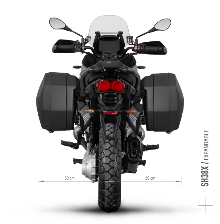 Монтажен комплект за куфари SHAD 3P SYSTEM MOTOGUZZI STELVIO 1000 '24