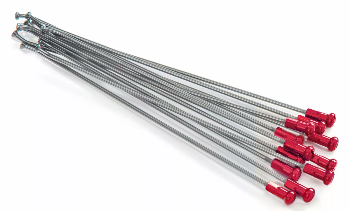 Спици KITE SPOKES 18 RR SI/RO NIP Red