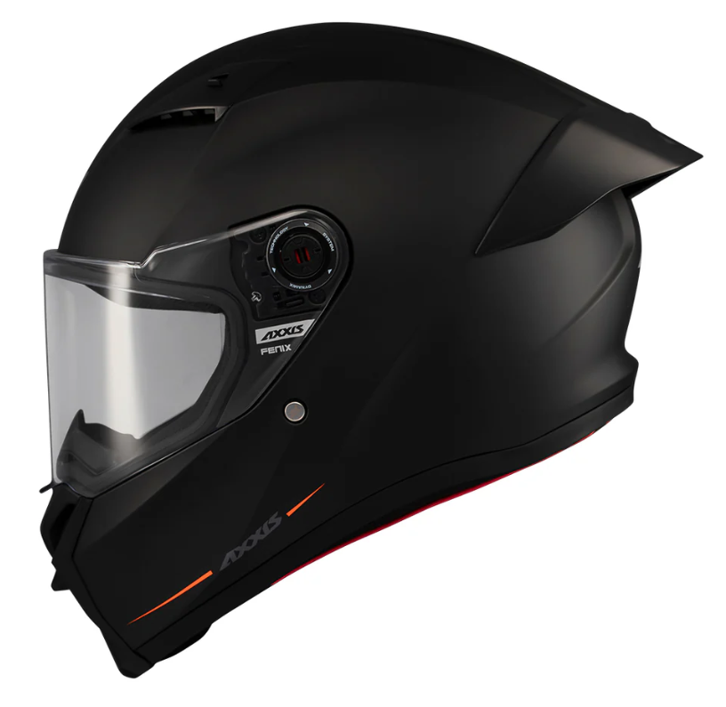 Каска AXXIS FENIX SOLID BLACK MATT