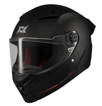Каска AXXIS FENIX SOLID BLACK MATT