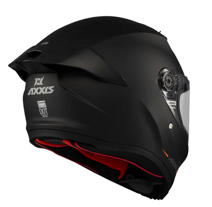 Каска AXXIS FENIX SOLID BLACK MATT