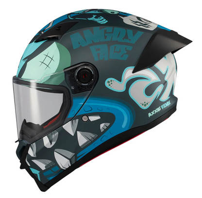 Каска AXXIS FENIX ANGRY FACE C7 MATT
