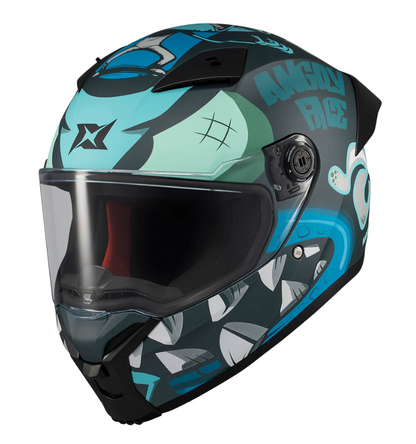 Каска AXXIS FENIX ANGRY FACE C7 MATT