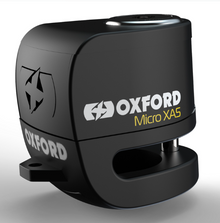 Дискова ключалка за аларма OXFORD Micro XA5 - черна