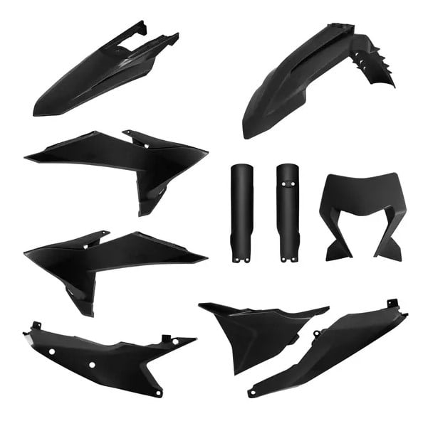 Комплект пластмаси POLISPORT BODY KIT FULL KTM EXC/EXCF 26- BLACK