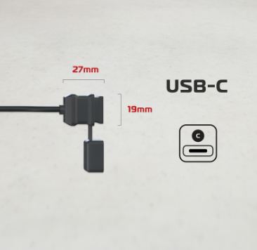 Комплект за зареждане OXFORD USB Typ C 3.0 AMP