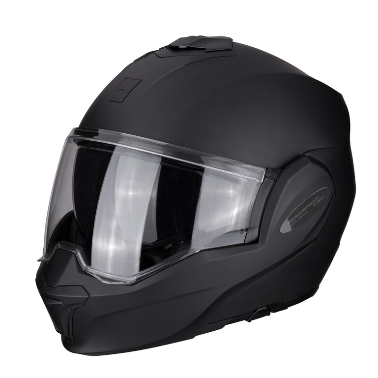 Модуларна каска SCORPION Exo-Tech Evo Solid Matt Black