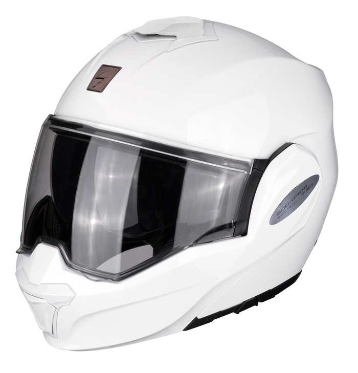 Модуларна каска SCORPION Exo-Tech Evo Solid White