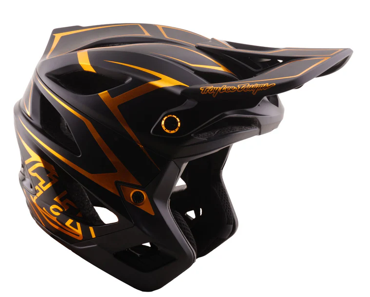 Вело каска Troy Lee Designs Stage Stunt MIPS Pinstripe Black