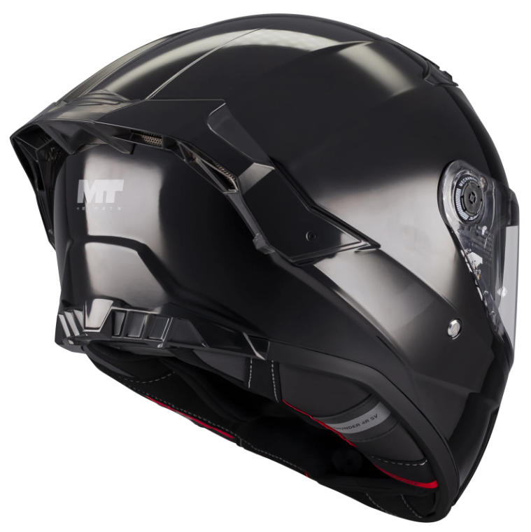 Каска MT THUNDER 4 R SV PURE A1 BLACK GLOSS