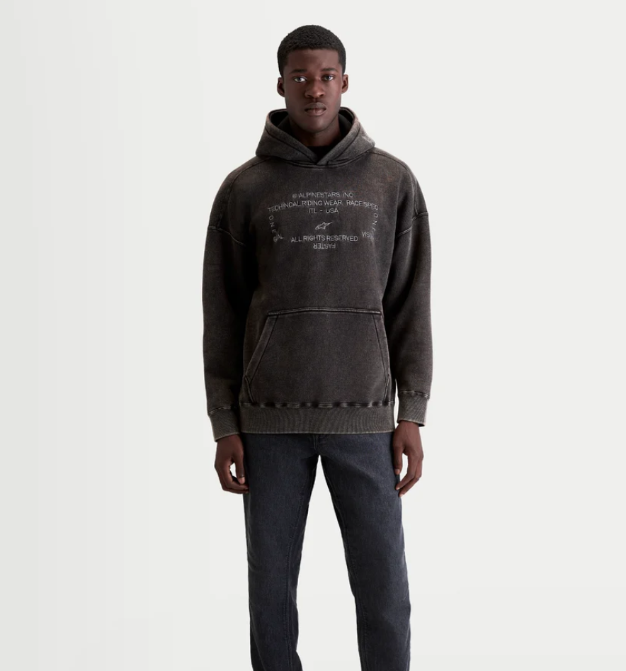Мото суичър ALPINESTARS Infinite Washed Oversized Hoodie