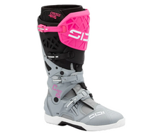 Мотокрос ботуши SIDI CROSSAIR X GREY/FLUO PINK