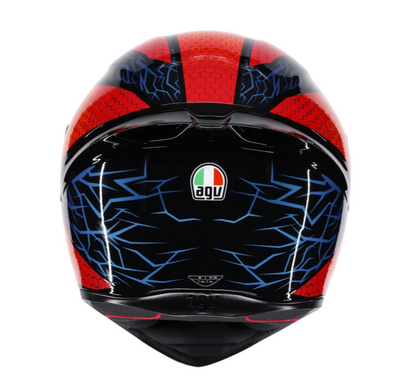 Каска за мотор AGV K1 S SPEEDARMOR BLACK/ORANGE/BLUE