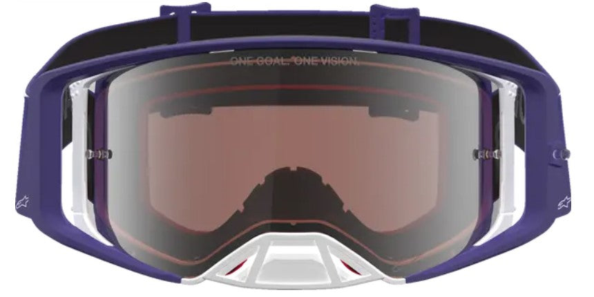 Мотокрос очила ALPINESTARS SUPERTECH ATROX DP BL WH MIRR-SILVER