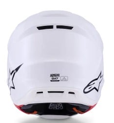 Мотокрос каска ALPINESTARS SM7 WHITE-GLOSS