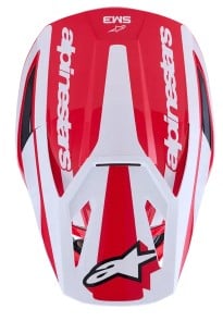 Мотокрос каска ALPINESTARS SM3 HEAT RED/WH/BLK