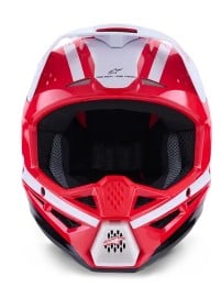 Мотокрос каска ALPINESTARS SM3 HEAT RED/WH/BLK