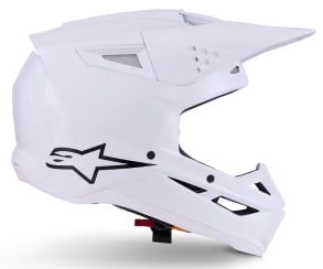 Мотокрос каска ALPINESTARS SM3 WHITE-GLOSS