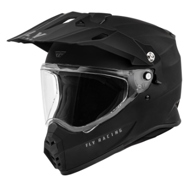 Ендуро каска FLY RACING Trekker - Black Matt