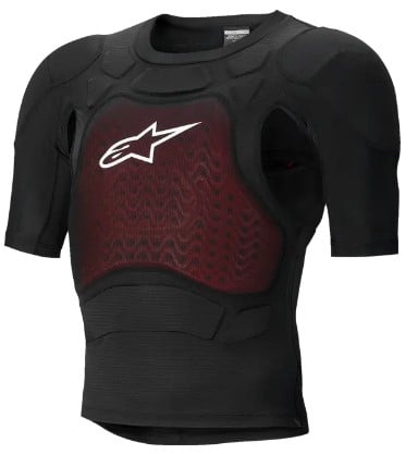 Протекторна тениска ALPINESTARS Short-Sleeve Bionic Plasma LT BLK/WHT