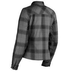 Дамска мото риза ICON Fallblock Flannel Black