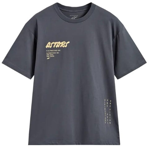 Мото тениска ALPINESTARS CSF OVERSIZED CHALK CHARCOAL