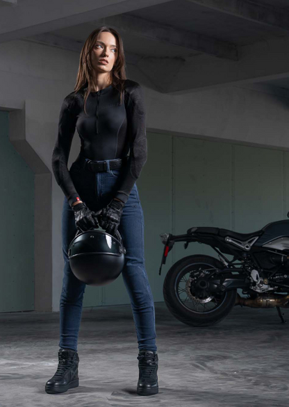 Дамски мото дънки PANDO MOTO KUSARI COR 02 - Skinny-Fit Cordura®