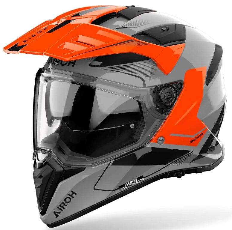 Каска AIROH BANDIT Tune Orange Gloss