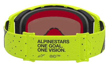 Мотокрос очила ALPINESTARS SUPERTECH VESTA YEL FLUO BLK MIRROR-RED