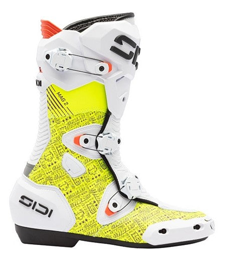 Мото ботуши SIDI MAG-2 AIR WHITE/YELLOW