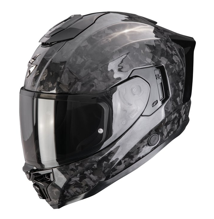 Каска SCORPION EXO-1500 ONYX CARBON SOLID Black