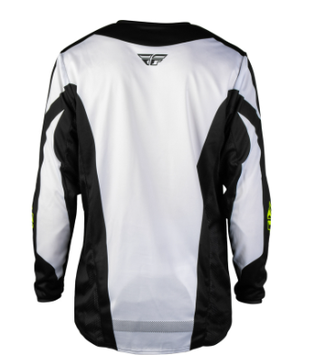 Мотокрос блуза FLY RACING Kinetic Fade - White/Black/Hi-Vis