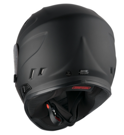 Каска SIMPSON Venom 06 Solid Matt Black