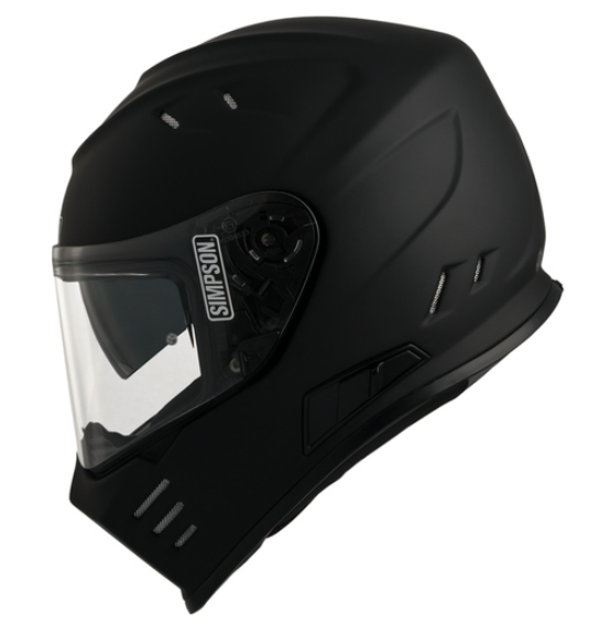 Каска SIMPSON Venom 06 Solid Matt Black