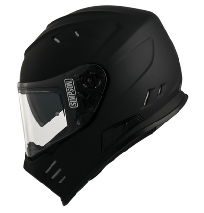 Каска SIMPSON Venom 06 Solid Matt Black