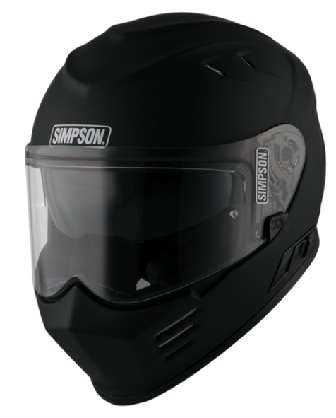 Каска SIMPSON Venom 06 Solid Matt Black