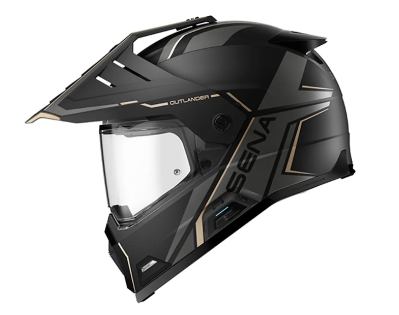 Каска SENA Outlander Flat Black