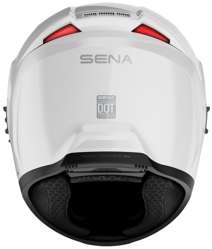 Каска SENA PHANTOM MESH WHITE