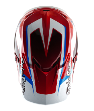 Мотокрос каска TROY LEE DESIGNS GP Shutter - Red/White
