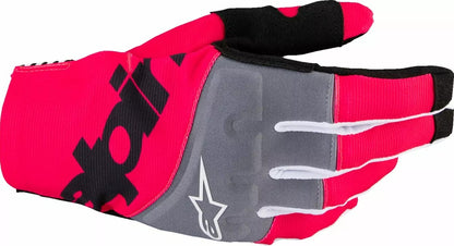 Мотокрос ръкавици ALPINESTARS MX TECHSTAR BLK/PINK