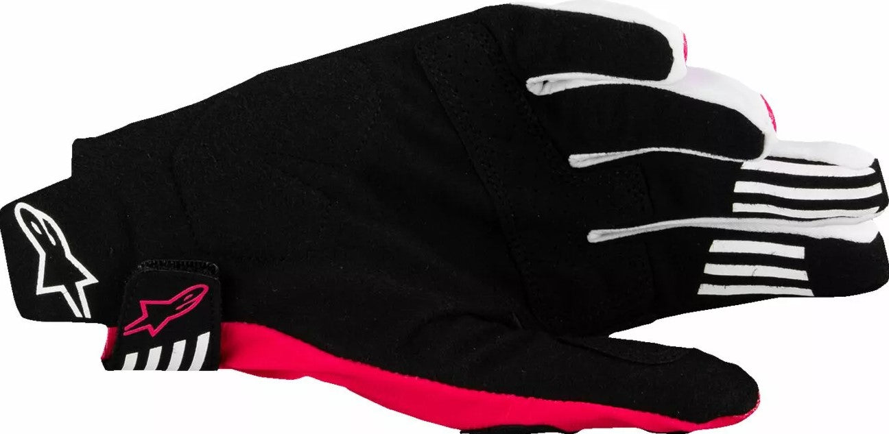 Мотокрос ръкавици ALPINESTARS MX TECHSTAR BLK/PINK