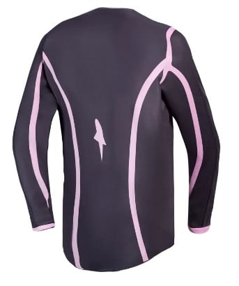 Дамско мотокрос джърси Alpinestars FLUID APEX V2 GRAY/PINK