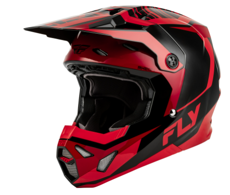 Мотокрос каска FLY RACING Formula CP Charge -Black/Red