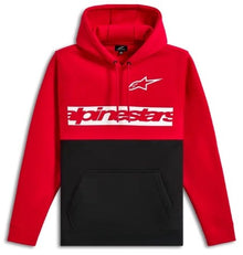 Мото суитшърт ALPINESTARS PO PARALLEL RED/BLACK