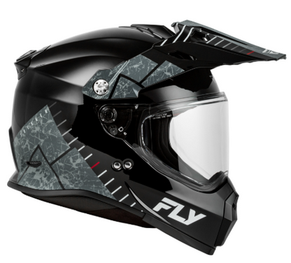 Ендуро каска FLY RACING Trekker - Black/Grey