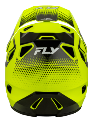 Детска вело каска FLY RACING Rayce Sonar - Hi-Vis/Black/White