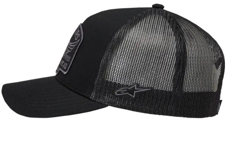 Шапка ALPINESTARS CRV BILL TRUCK HERITAGE PATCH BLACK/GRY
