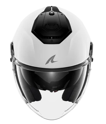 Скутерова каска SHARK RS JET BLANK White azur