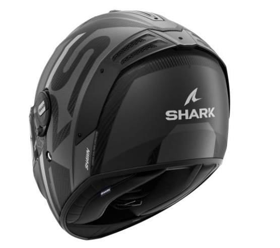 Каска SHARK SPARTAN RS CARBON SHAWN MAT BLACK/GREY